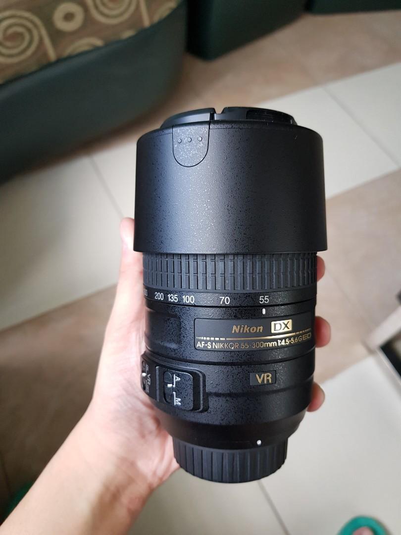 nikon af s dx nikkor 55 300mm f 4 5 5