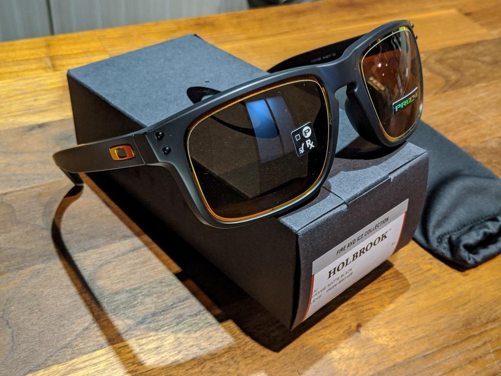 Oakley Holbrook™ Fire and Ice Collection (Asia Fit) Sunglasses • Matte  Black Frame • Prizm Bronze Lens • OO9244-38, Men's Fashion, Watches &  Accessories, Sunglasses & Eyewear on Carousell