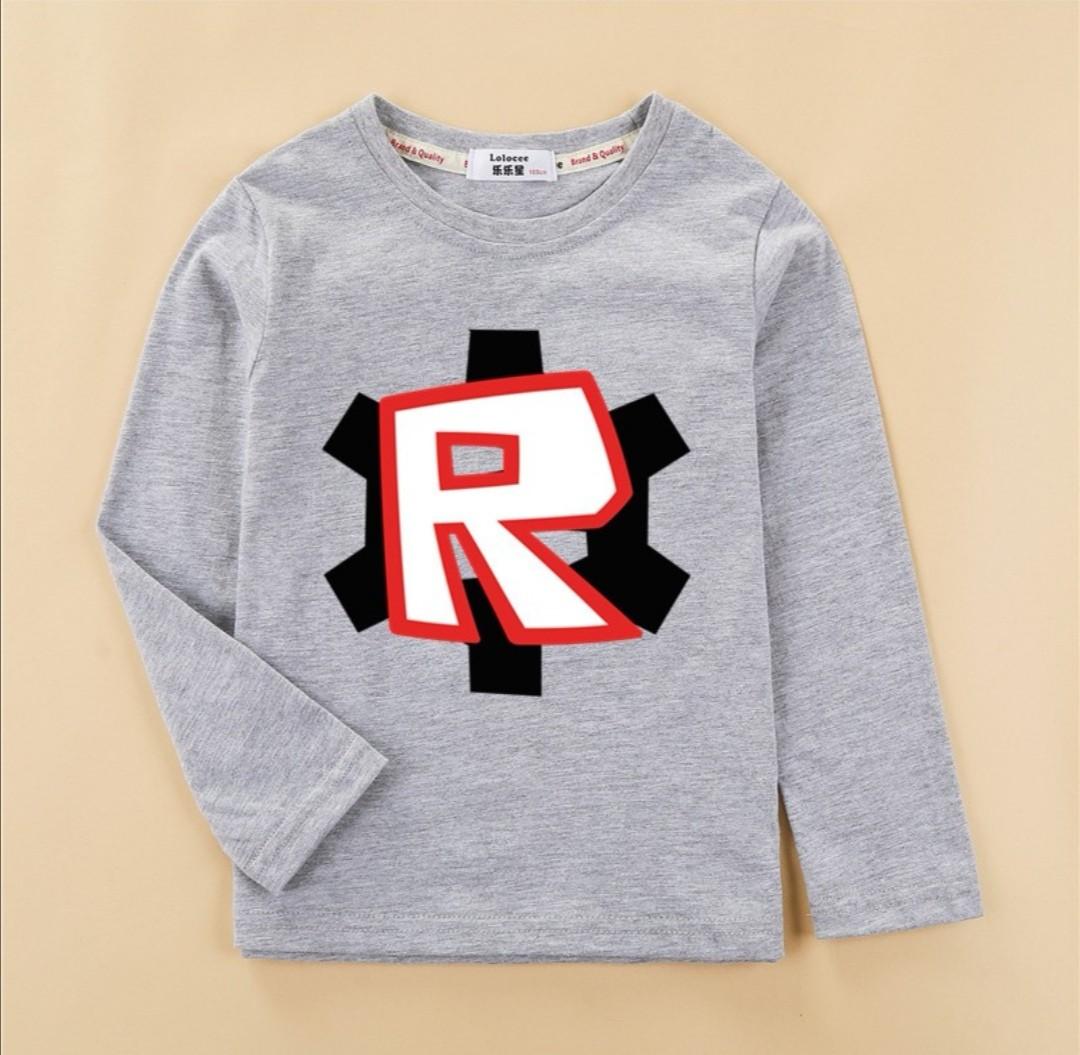 On Hand Roblox Long Sleeved T Shirt Babies Kids Boys Apparel 8 To 12 Years On Carousell - roblox sleeveless tee set babies kids boys apparel on