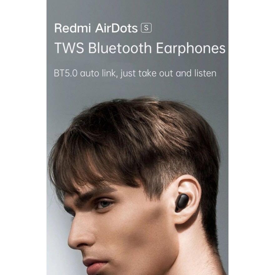 XiaoMi Redmi AirDots S Wireless TWSEJ05LS Bluetooth 5.0 Earphone Earbud  Headset