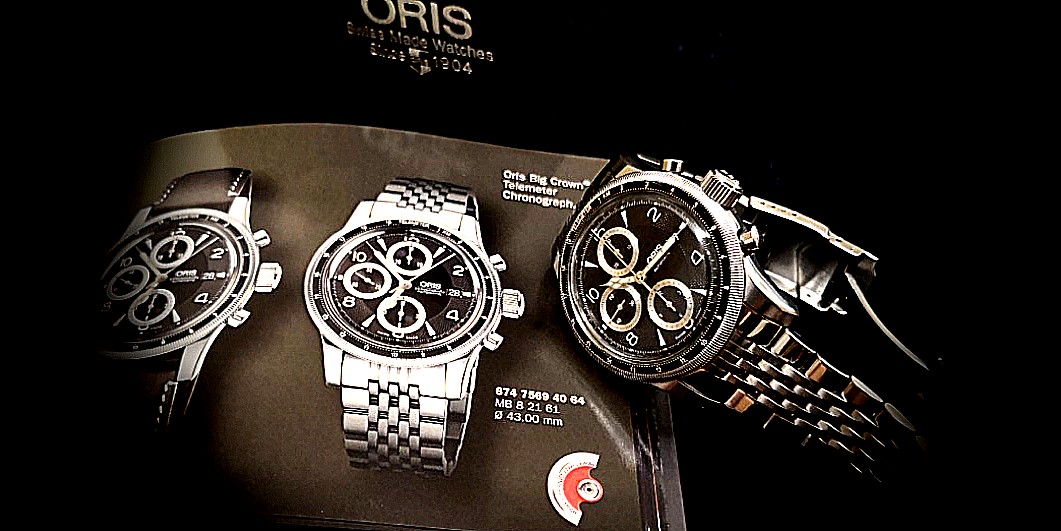 Oris sales telemeter chronograph