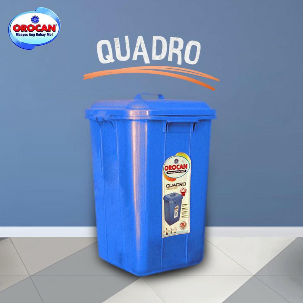 Orocan Quadro Utility Can 90L Water Drum Water Container (Category: Cleaning Tools & Supplies) located in Manila. Submitted by xcel.prime (Listing ID 1017634905, Image 2). Description: Available size: 70L - ( 65 x 45.2 x 46.2cm ) - Php 605 90L - ( 72 x 47.8 x 48.5 cm ) - Php 788 Available color: Blue Fuschia Pink Payment: Online Banking Gcash Cash on Delivery Pick up or Delivery only. Manila area.