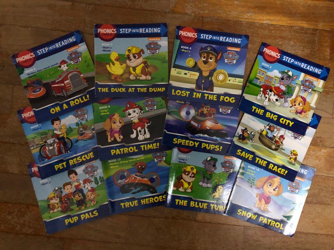 Paw Patrol Phonics Step Into Reading Hobbies Toys Books Magazines Children S Books On Carousell