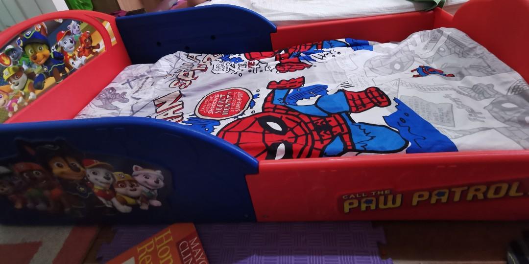 paw patrol cot bed