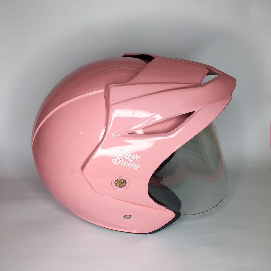 Motorcycle Helmet Pink, Motorbikes, Motorbike Parts & Accessories