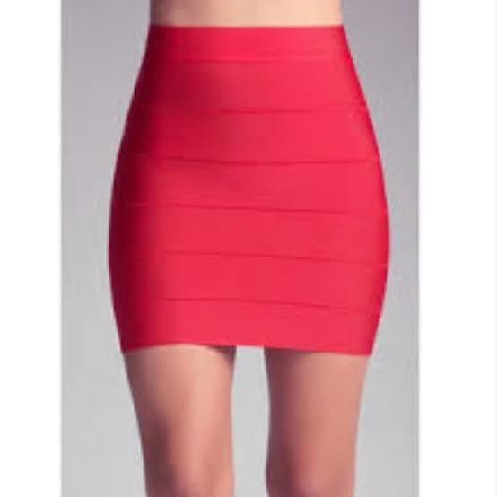 red bandage skirt