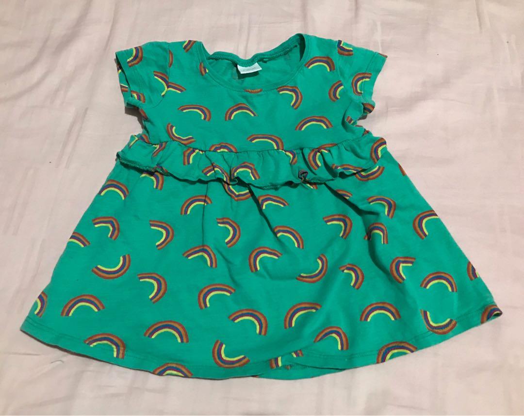 rainbow dress 12 months