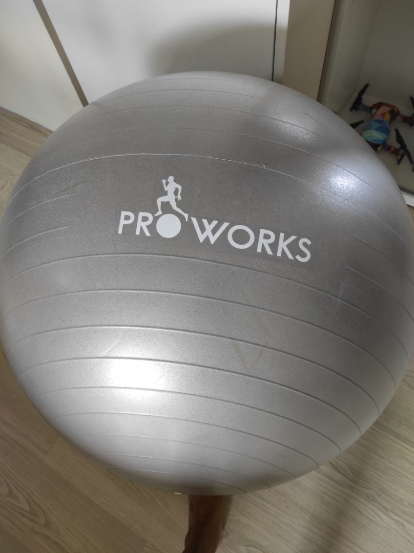 Proworks Gym Ball 65cm Sports Equipment Exercise Fitness