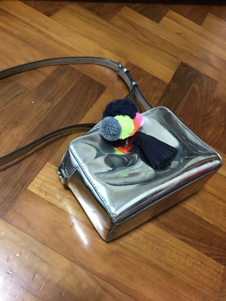 Rebecca Minkoff Mini Sofia Crossbody Silver Women s Fashion Bags Wallets Cross body Bags on Carousell