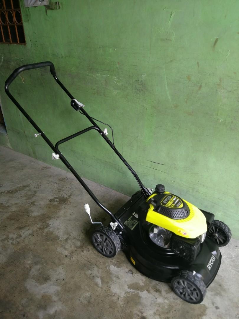 Ryobi 4t Gasoline Lawnmower Gardening Garden Tools Supplies On Carousell