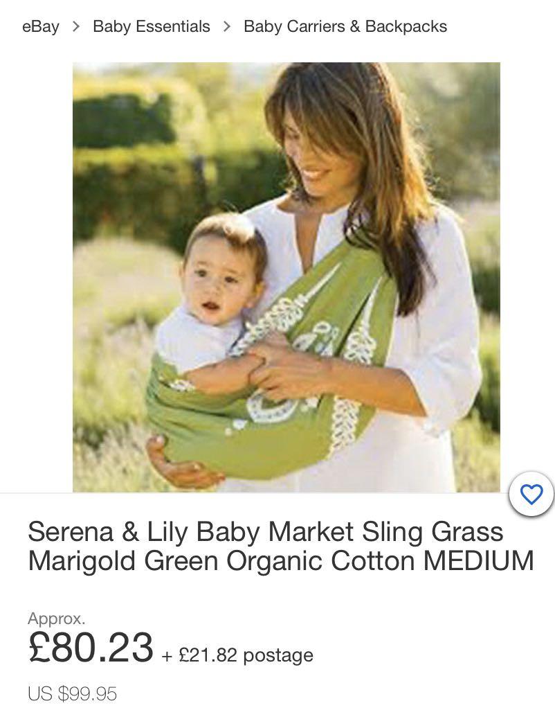 serena and lily baby sling