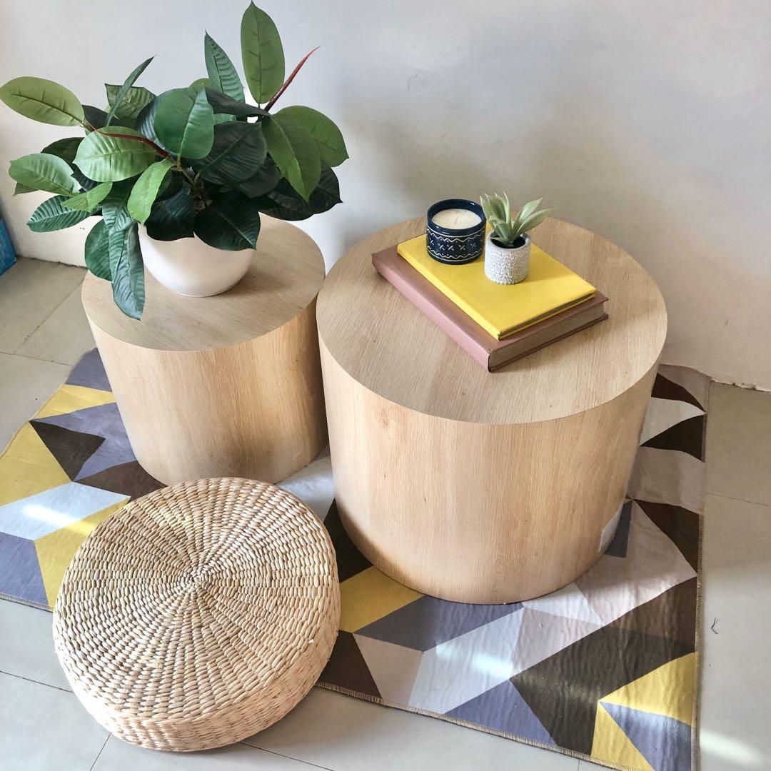 Oak look tables sale