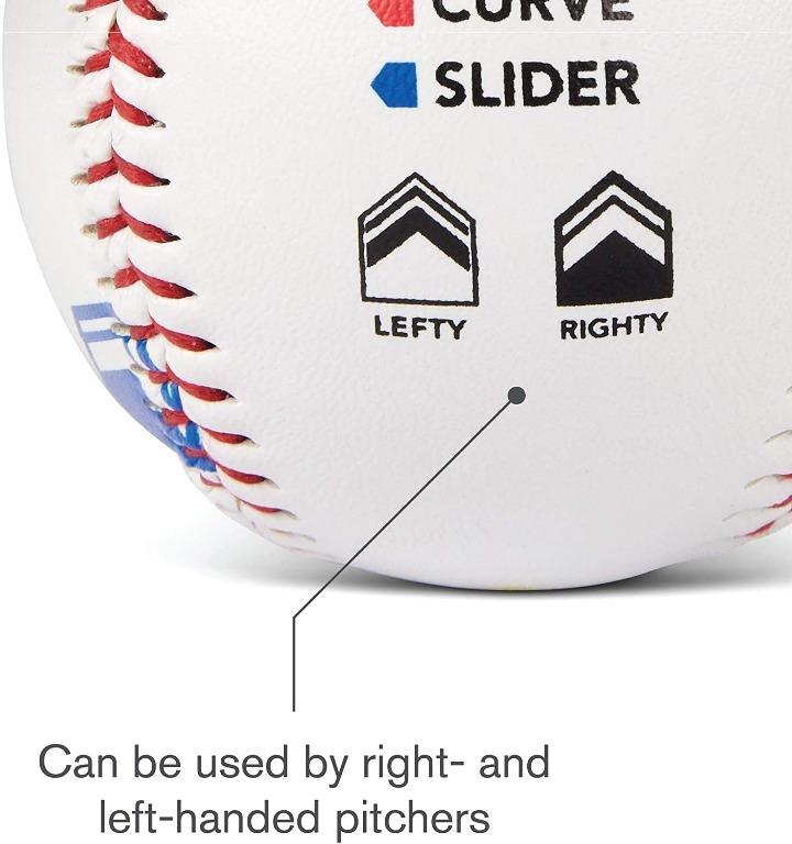 SKLZ Pitch Training Baseball with Finger Placement Markers, Sports