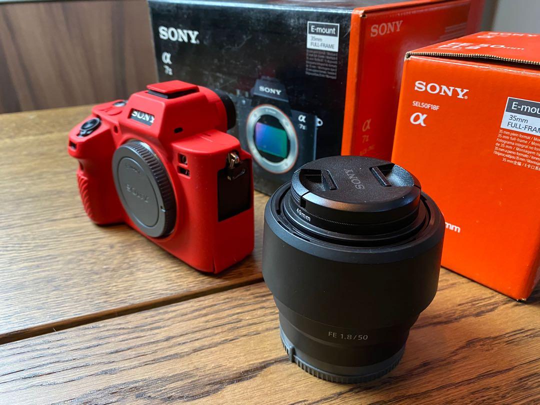 CAMERA SONY A7II ILCE 7M2+LENS FE50mm f1.8
