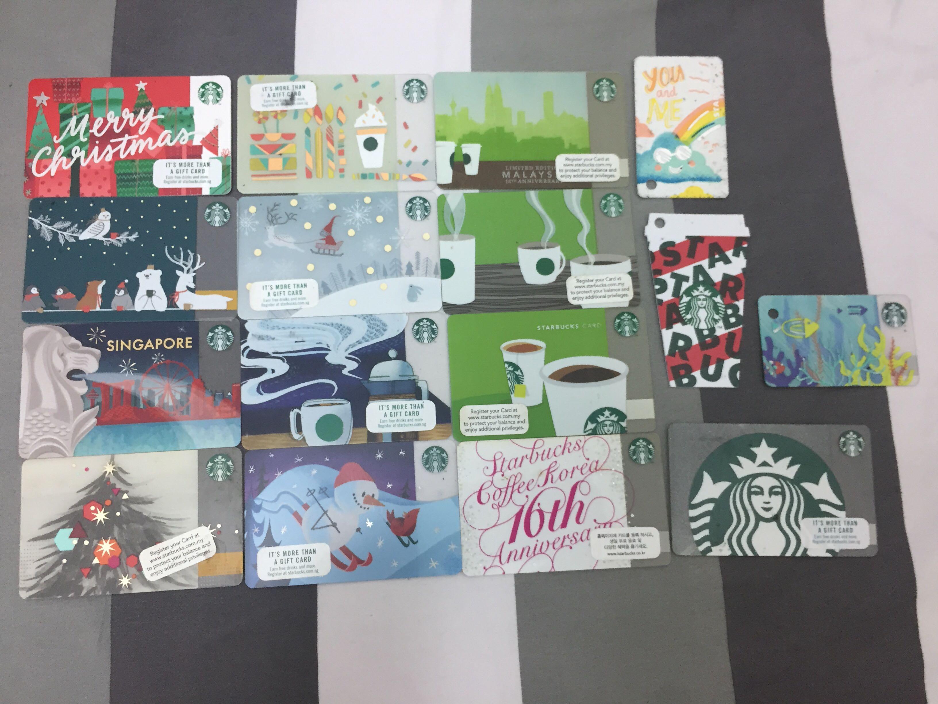 Starbucks card korea 2020 aniverasy limited edition
