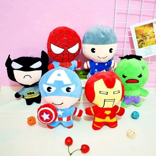 superhero plush toys