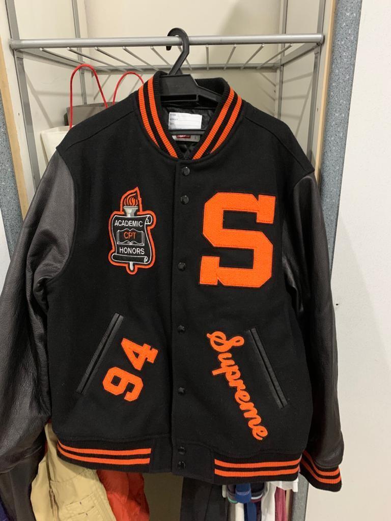 Supreme varsity jacket 2019 on sale
