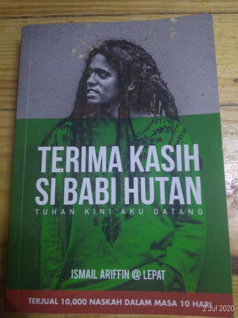 Terima Kasih Si Babi Hutan Books Stationery Books On Carousell