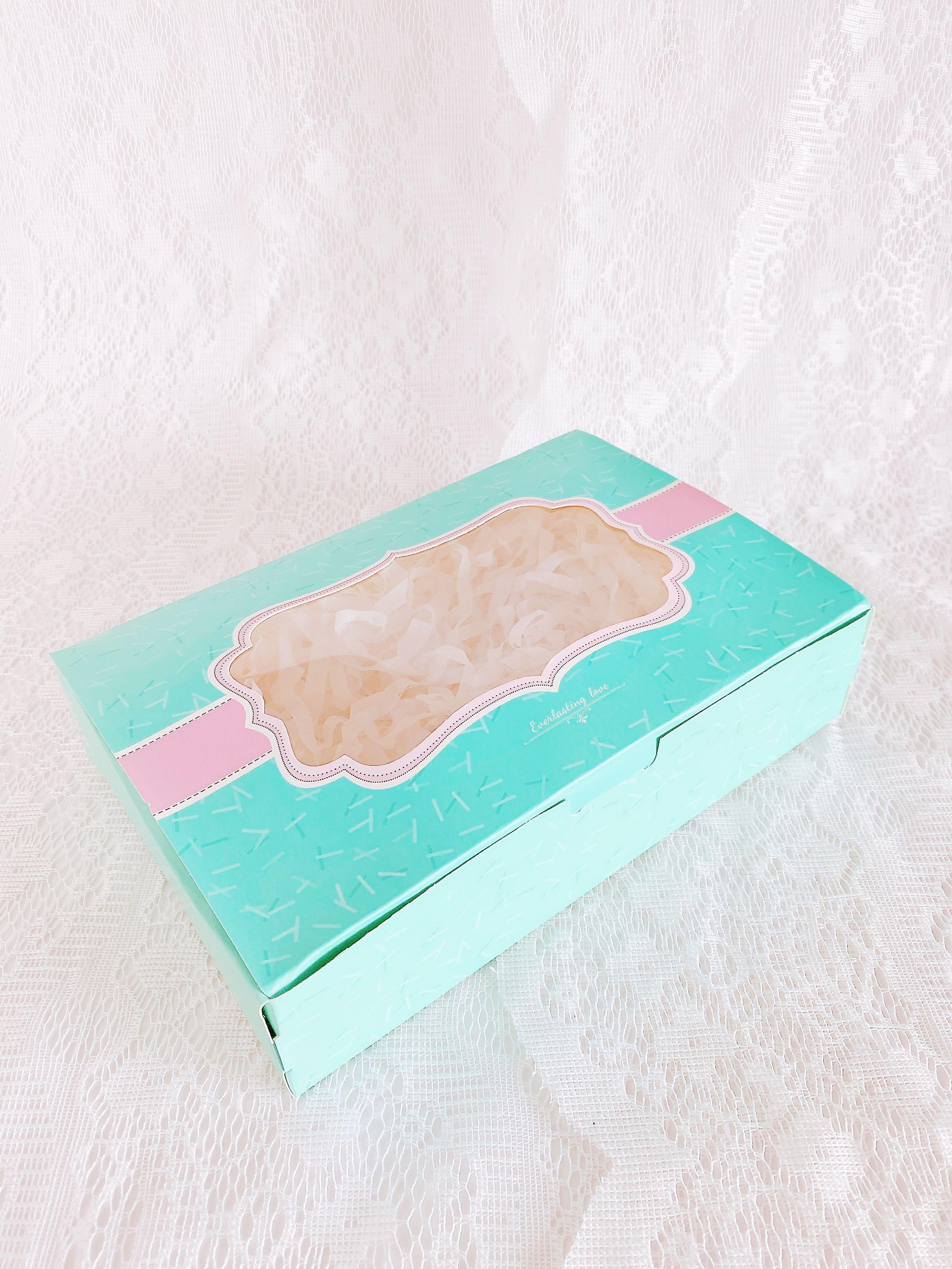 Tiffany blue turquoise mint green & pink cupcake cake ...