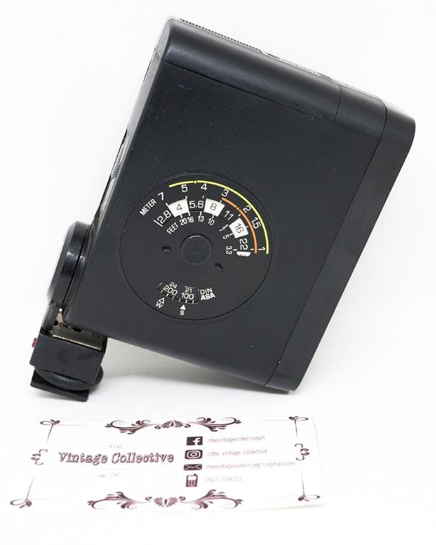 Toshiba 7025 flash / speedlight (Category: Flashes) located in San Juan City. Submitted by the_vintage_collective_ph (Listing ID 1017831663, Image 3). Description: Control the lighting of your film photographs with this lightweight and compact flash from Toshiba 7026 Compatible with all cameras with a hotshoe Runs on easy to find AA batteries (available) With a socket for AC power and adapter Fully functional No issues Compact and small for small