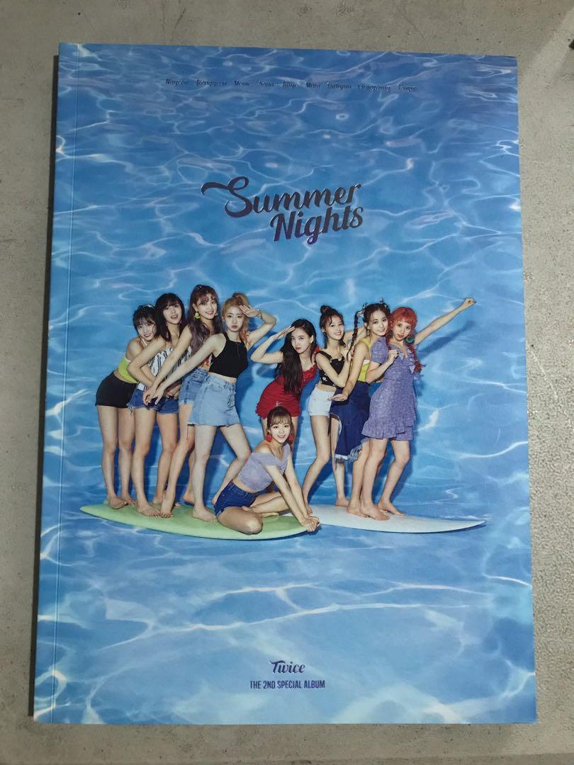 Twice Summer Nights Album Hobbies Toys Memorabilia Collectibles K Wave On Carousell