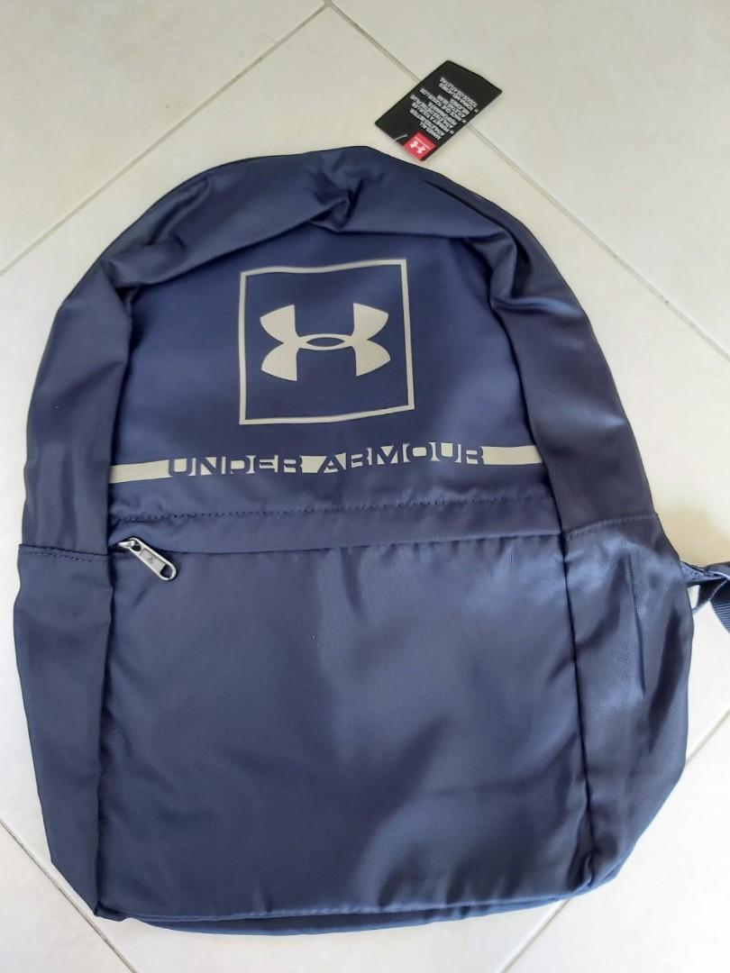 blue under armor backpack
