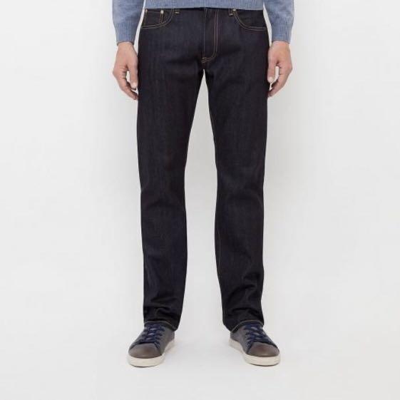uniqlo selvedge jeans regular fit straight