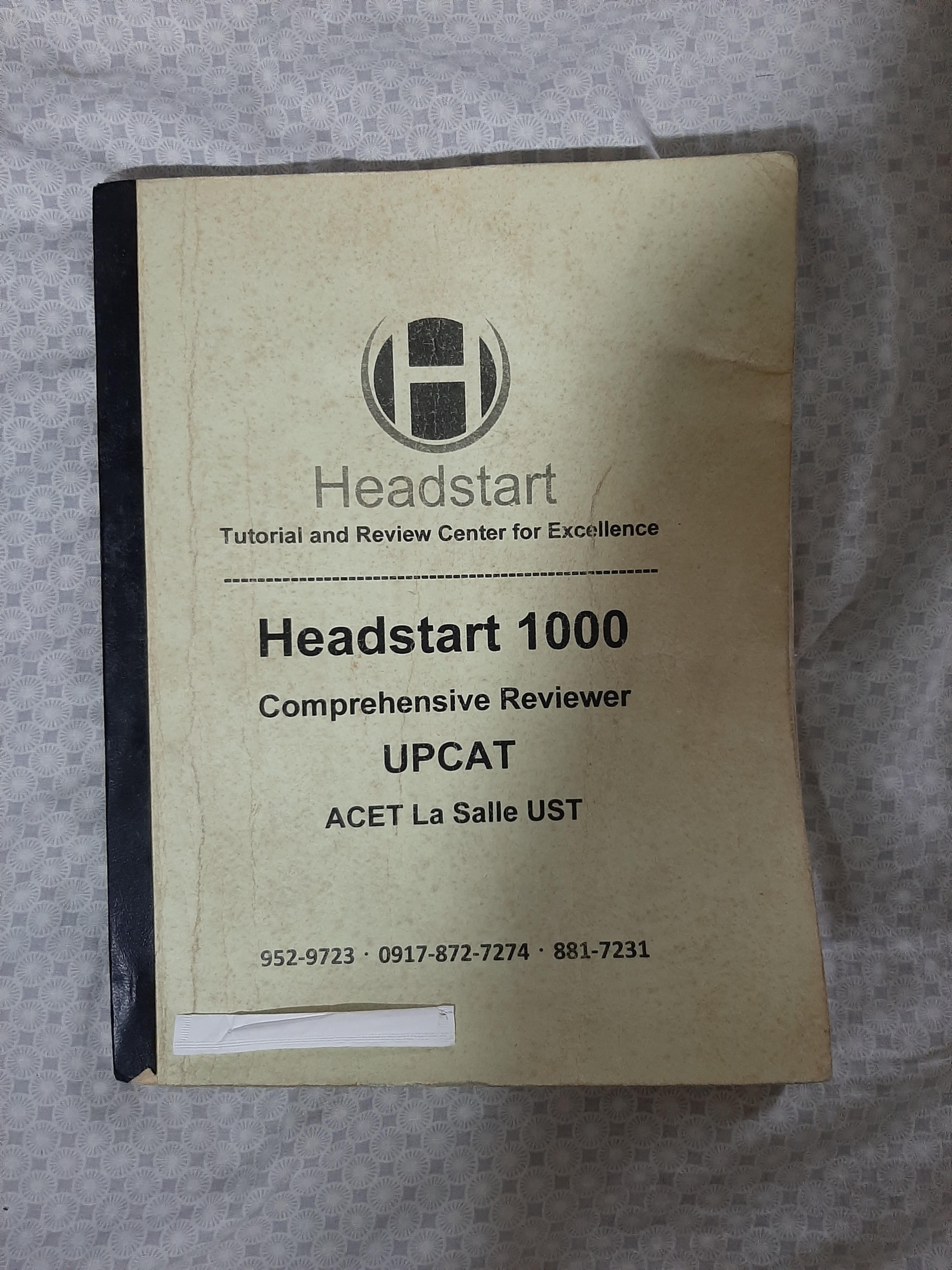 UPCAT reviewer, Hobbies & Toys, Books & Magazines, Textbooks on Carousell