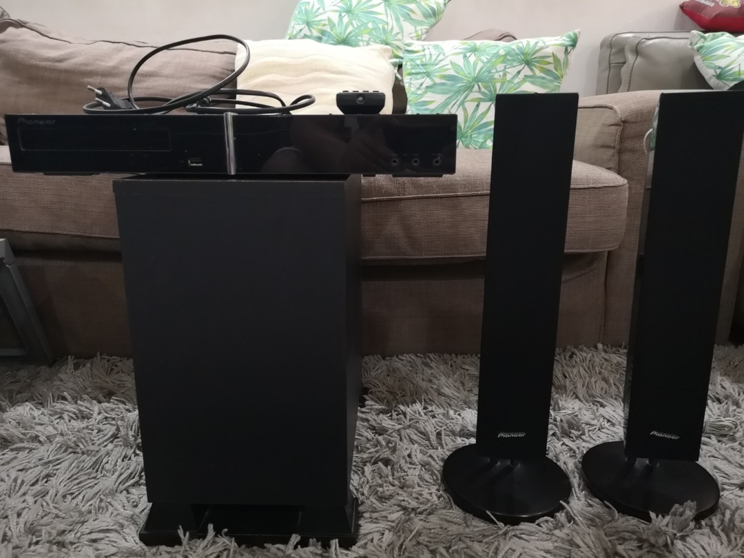 USED PIONEER 2.1 Home Theater Set