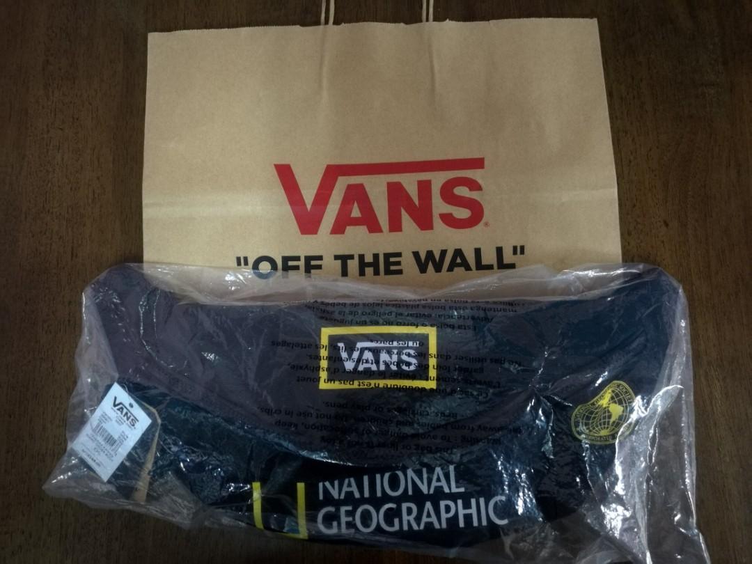 Vans hotsell plastic bag