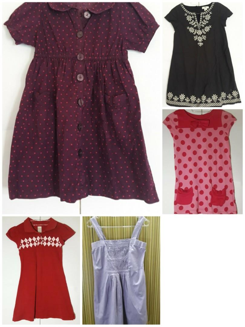 Various Dresses For 7 9 Year Old Girl Babies Kids Girls Apparel 8 To 12 Years On Carousell