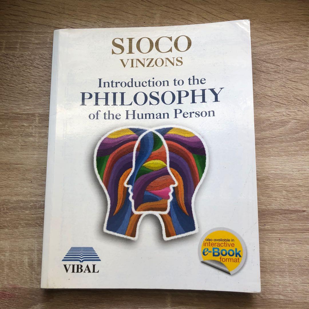 VIBAL SHS Introduction to the Philosophy of the Human Person textbook ...