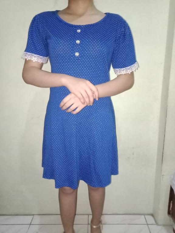 Vintage Polka Dress (Category: Dresses) located in Taguig. Submitted by river.bee (Listing ID 1017819897, Image 1). Description: Preloved Vintage Dress for sale! -Fits M to L body frame -May konting tastas sa may likod na garter MOP: -Gcash -Paymaya Shipping: -Lalamove -Grab -LBC *Shipping be to shouldered by buyer Meet-up: Taguig/Makati/Pasay Area .