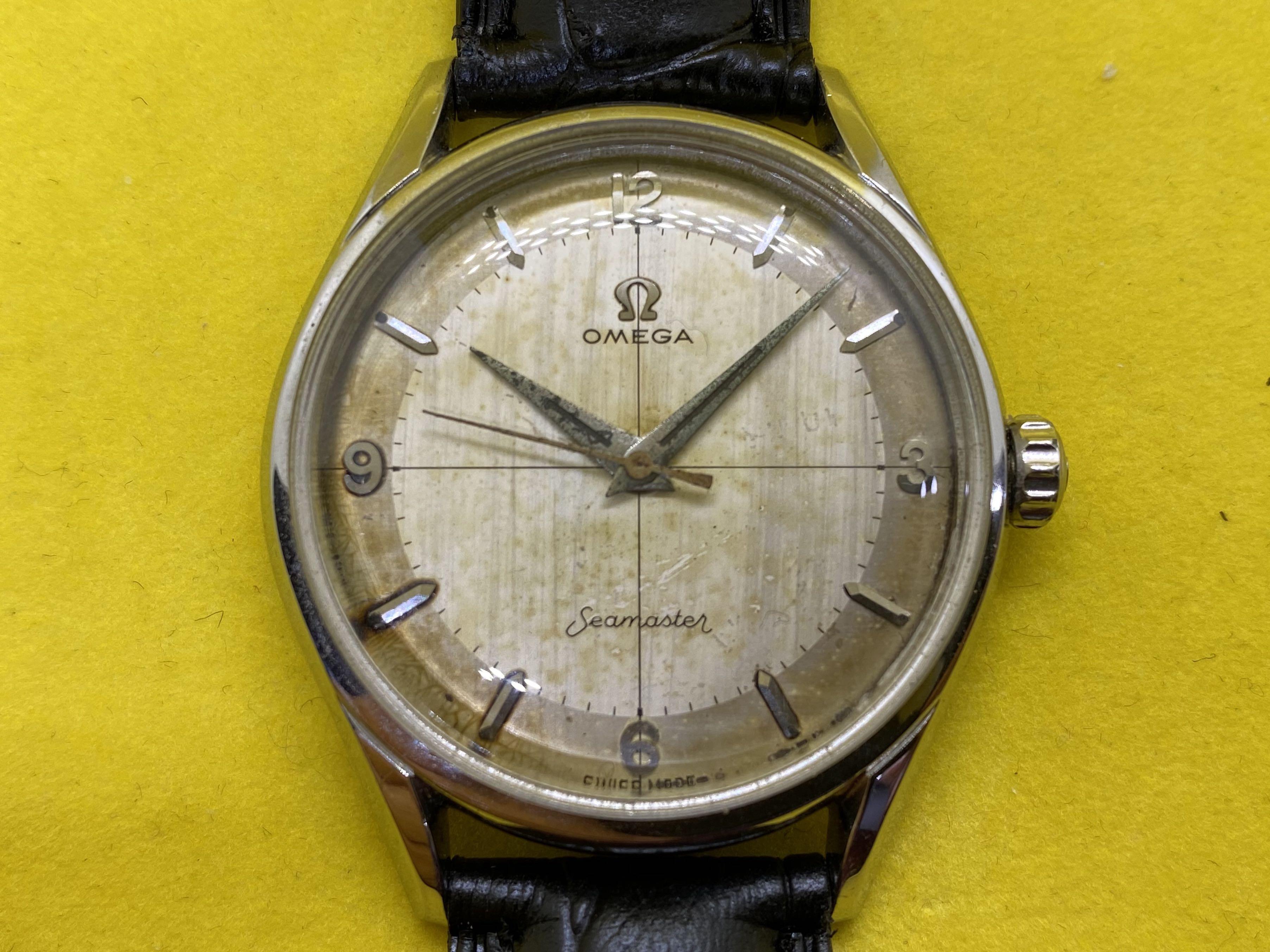omega seamaster vintage Manual 1956 