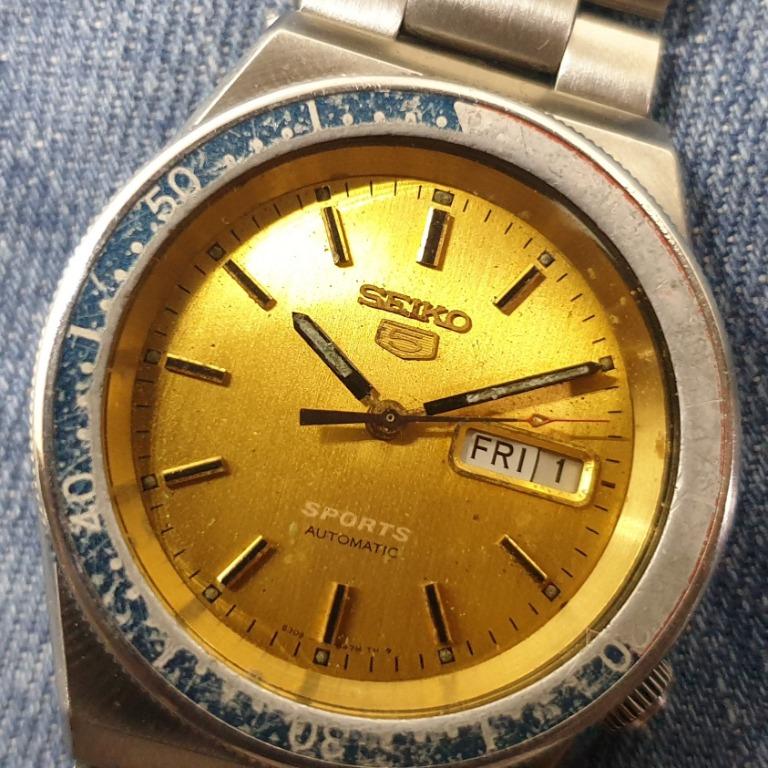 Vintage Seiko 5 Sports 6309-836B 17 Jewels Automatic Men's Watch, Women's  Fashion, Watches & Accessories, Watches on Carousell