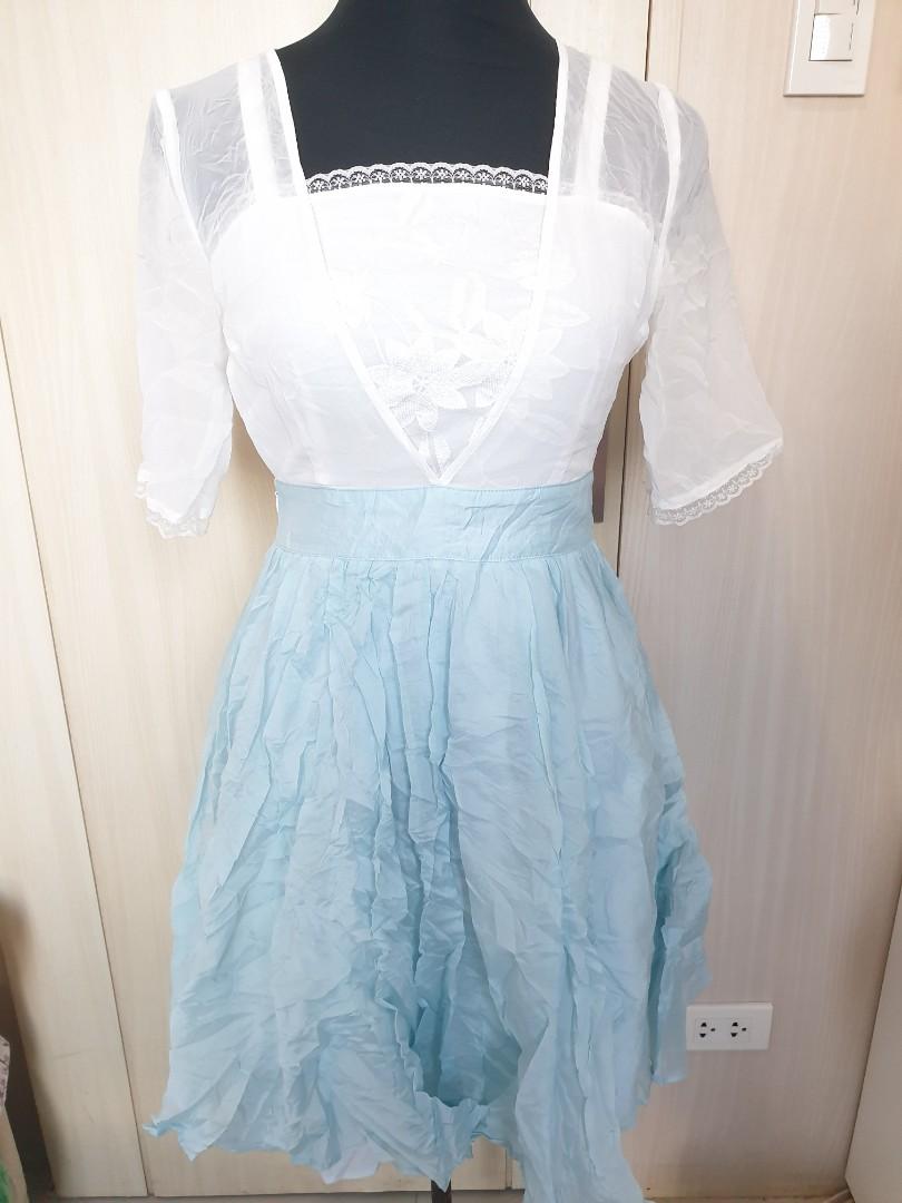 White See Through Dress (Category: Dresses) located in Quezon City. Submitted by feedyourstyle (Listing ID 1017779258, Image 1). Description: .