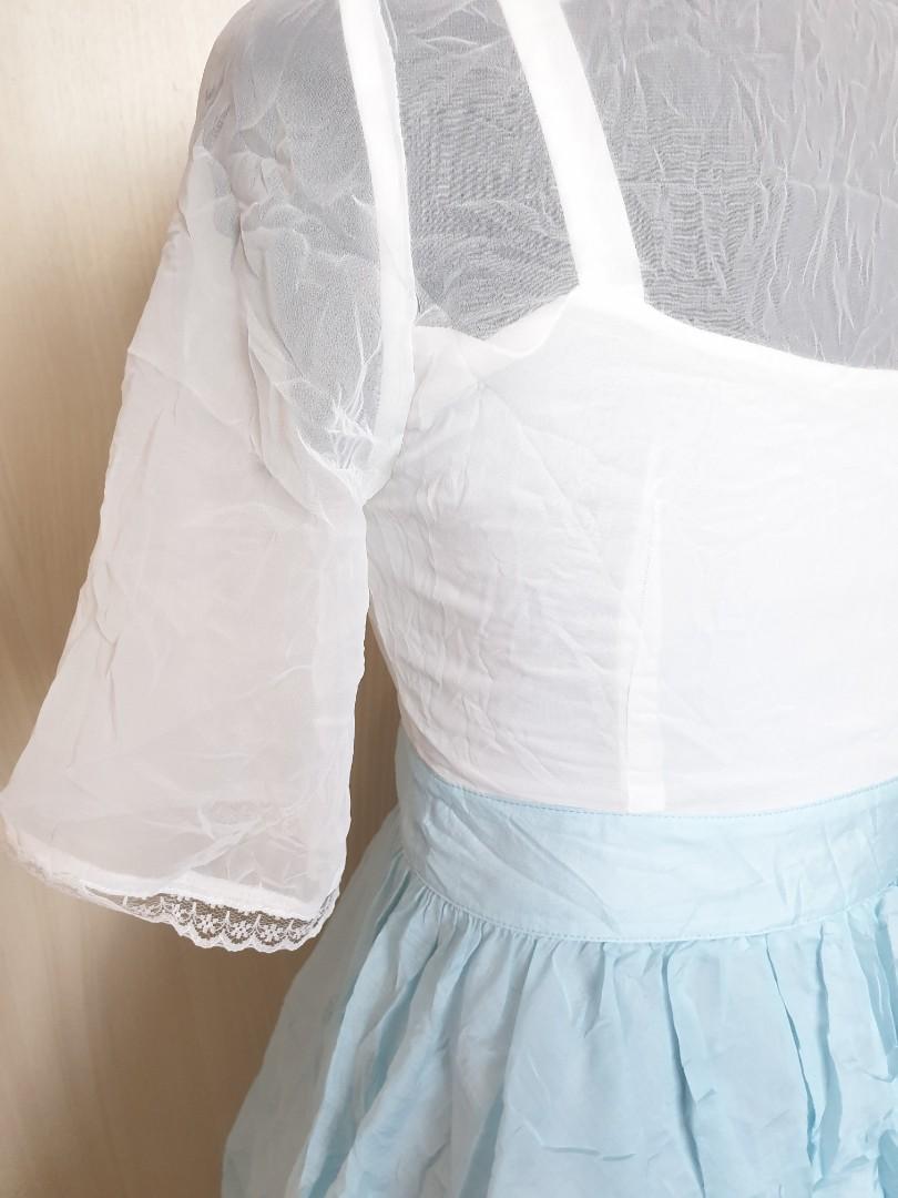 White See Through Dress (Category: Dresses) located in Quezon City. Submitted by feedyourstyle (Listing ID 1017779258, Image 3). Description: .