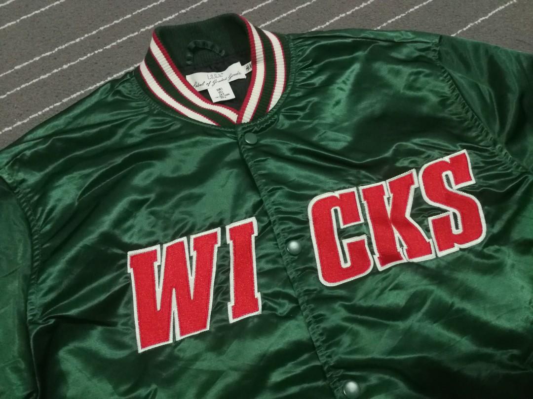 Wicks 2025 baseball jacket