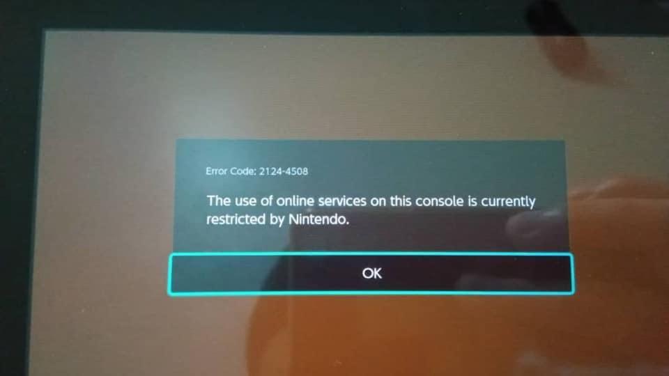 banned nintendo switch for sale