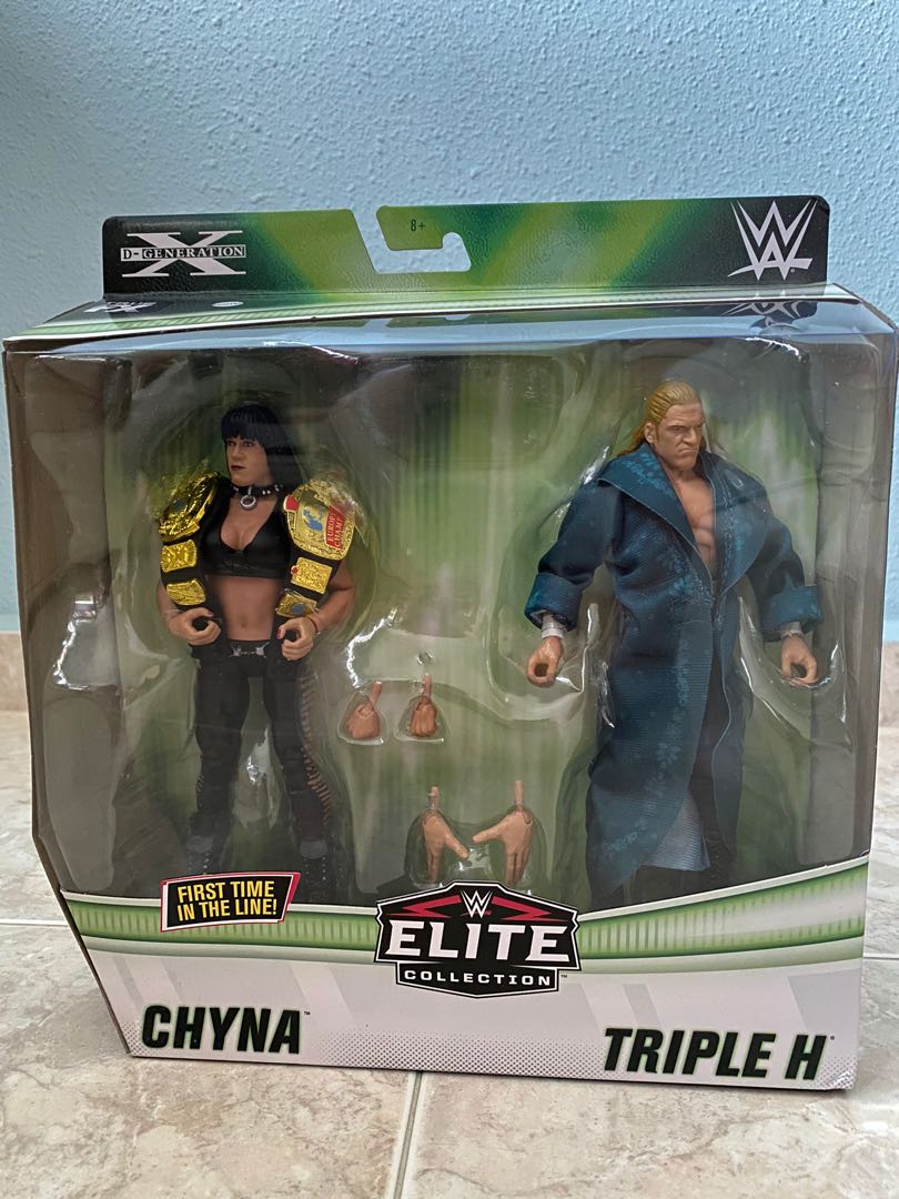 WWE Elite Collection Triple H & Chyna Two-Pack