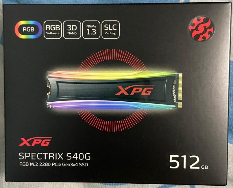 Xpg Spectrix S40g Rgb 512gb M 2 Ssd Electronics Computer Parts Accessories On Carousell