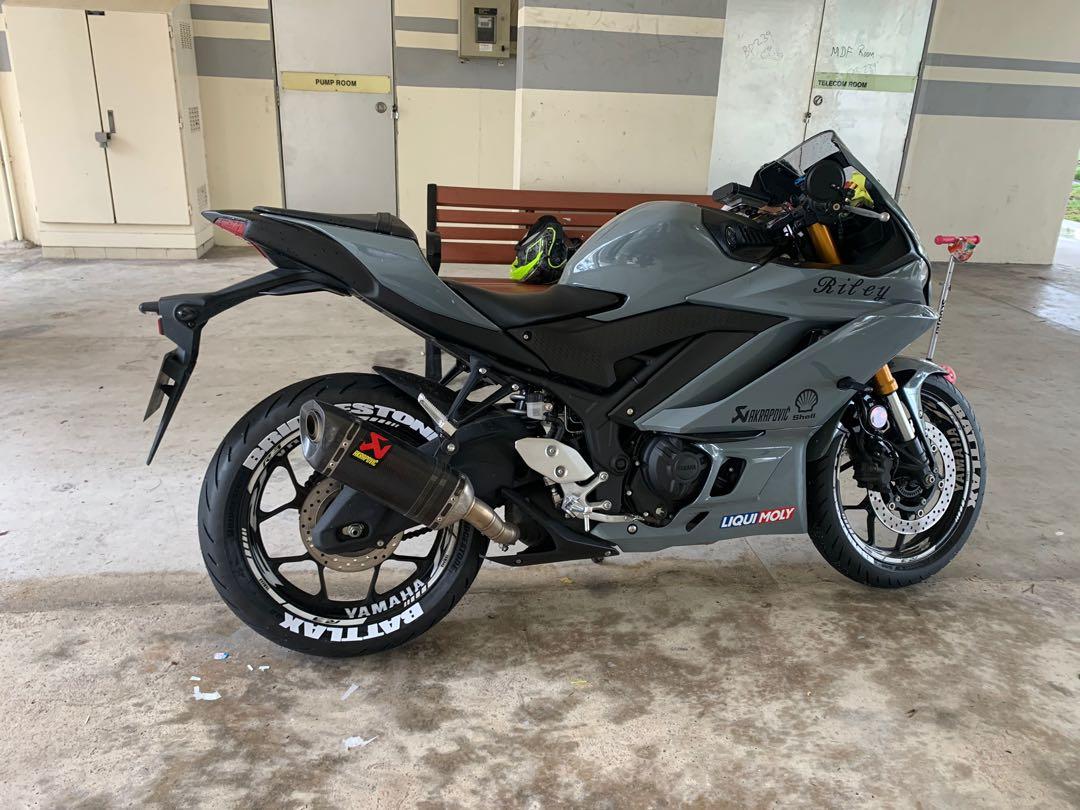 Yamaha r3 Tyre bomb / tyre lettering / tyre tag / tire lettering / tire