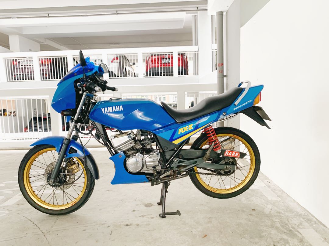 Yamaha Rxz, Motorcycles, Motorcycles for Sale, Class 2B on Carousell