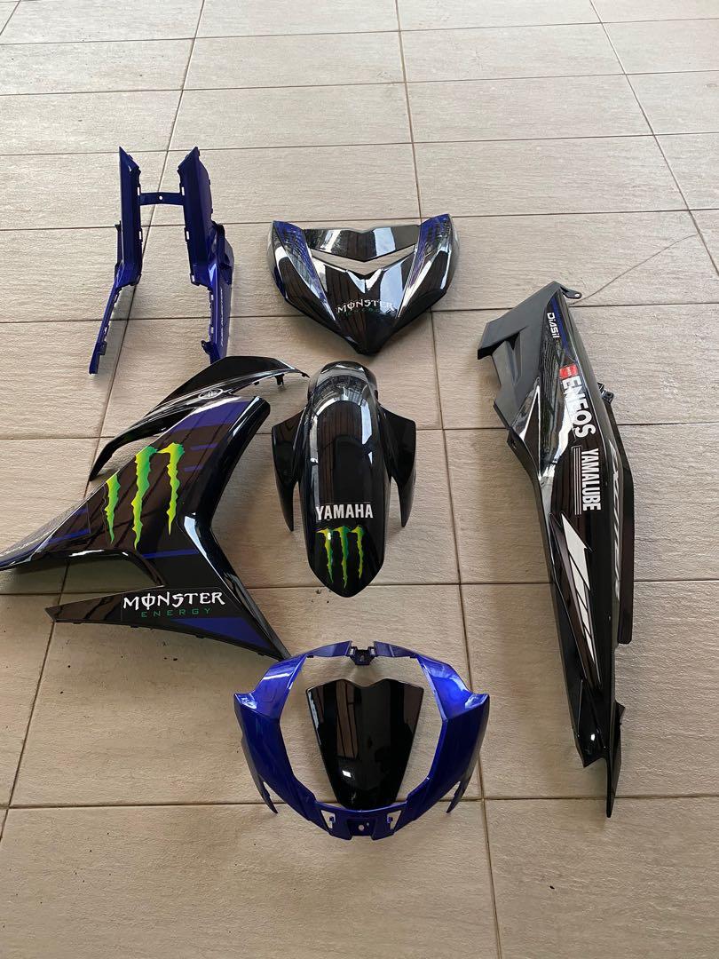 Murah Yamaha Y15zr V2 Coverset Monster Swap Motorbikes On Carousell