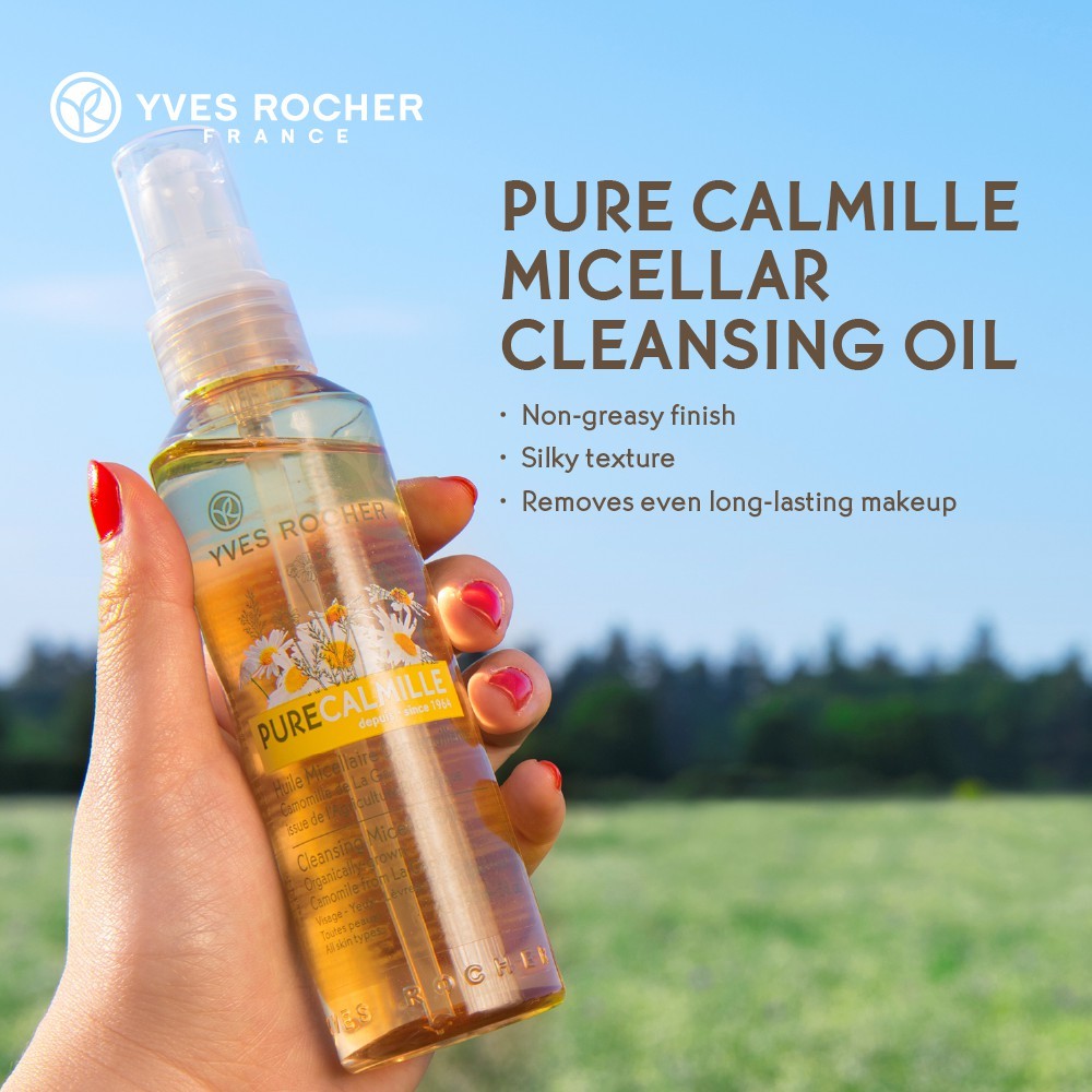 yves rocher chamomile cleansing oil