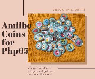 55only! Amiibo Animal Crossing Coins Tags (Customized)