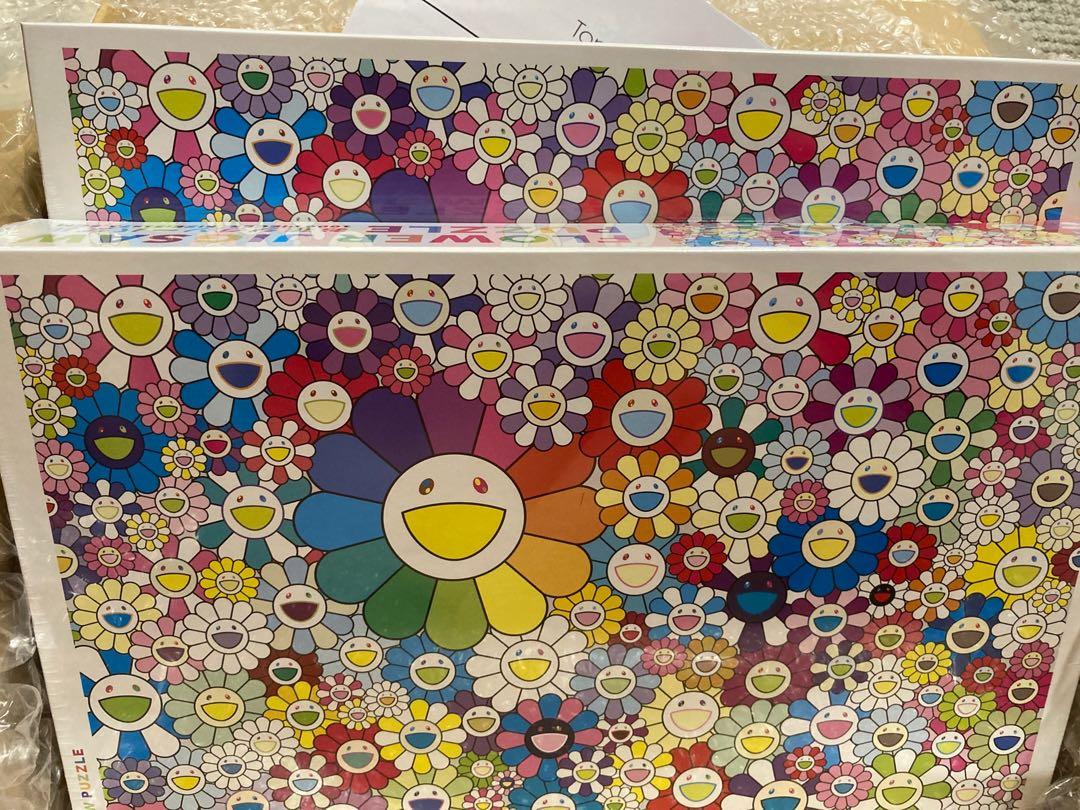 全新正版有單 村上隆 花花 拼圖 1000 pieces Takashi Murakami Flower Jigsaw Puzzle 奈良美智