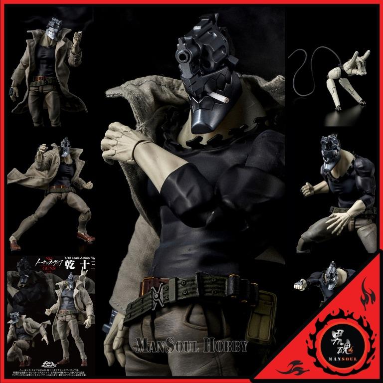 預訂優惠 日版 乾十三非槍人生超可動17cm 1 12 高質 入會減 10 1000toys Inc 1 12 Scale No Guns Life Inui Juzo 4 5月 男魂 可寄順豐 Figure 玩具模型首辦 玩具