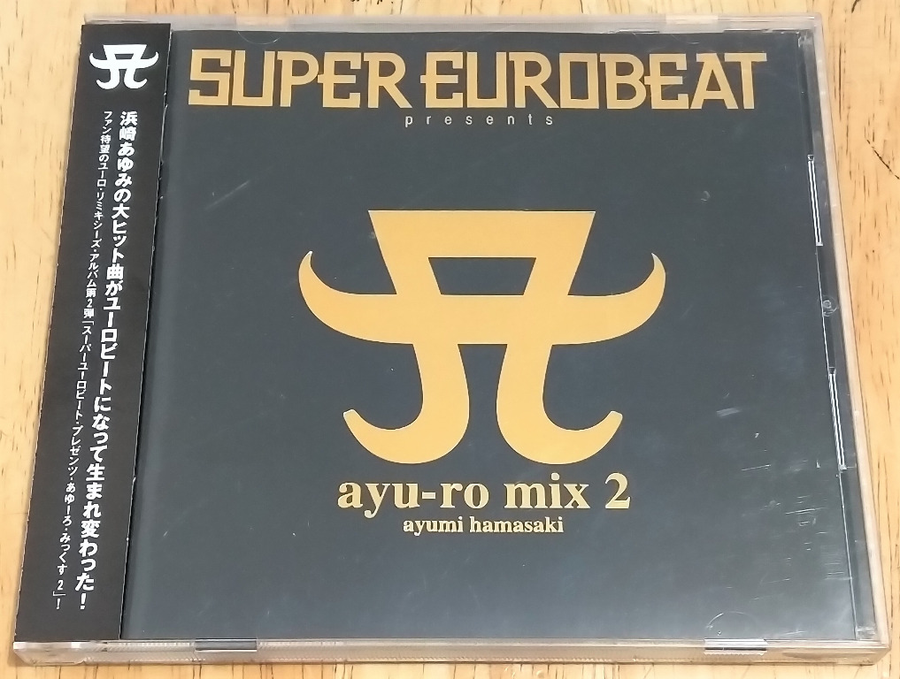 浜崎あゆみ Super Eurobeat Presents Ayu Ro Mix 2 日本通常盤 日本明星 Carousell