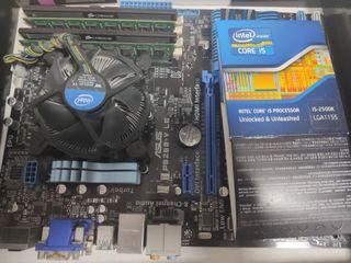 電腦華碩底板 + Intel i5 2500k CPU + 16GB RAM
